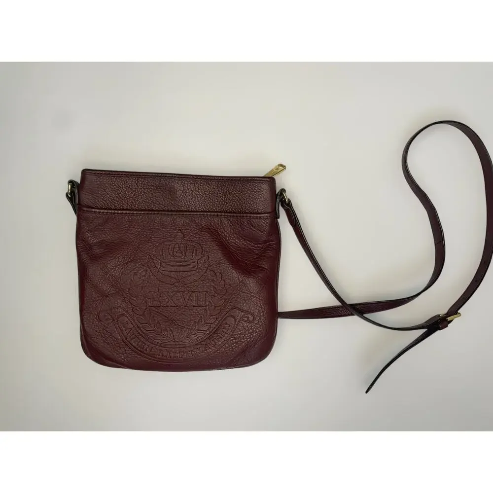 Lauren Ralph Lauren Deep Red Crossbody Bag - Picture 3 of 7